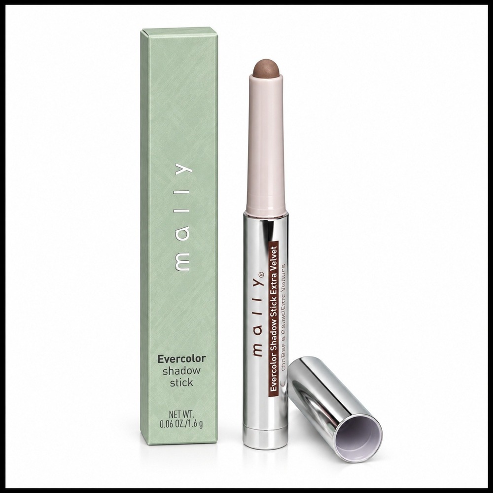 Mally Evercolor Shadow Stick Extra Velvet Eyeshadow SAND Neutral Nude 0.06oz NEW